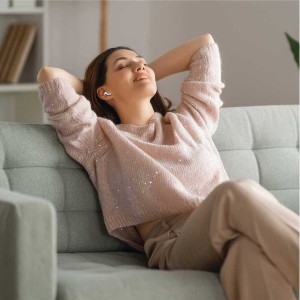 هدفون بی سیم گرین لاین مدل TouchTone Lite ANC GNTCHTLITWH